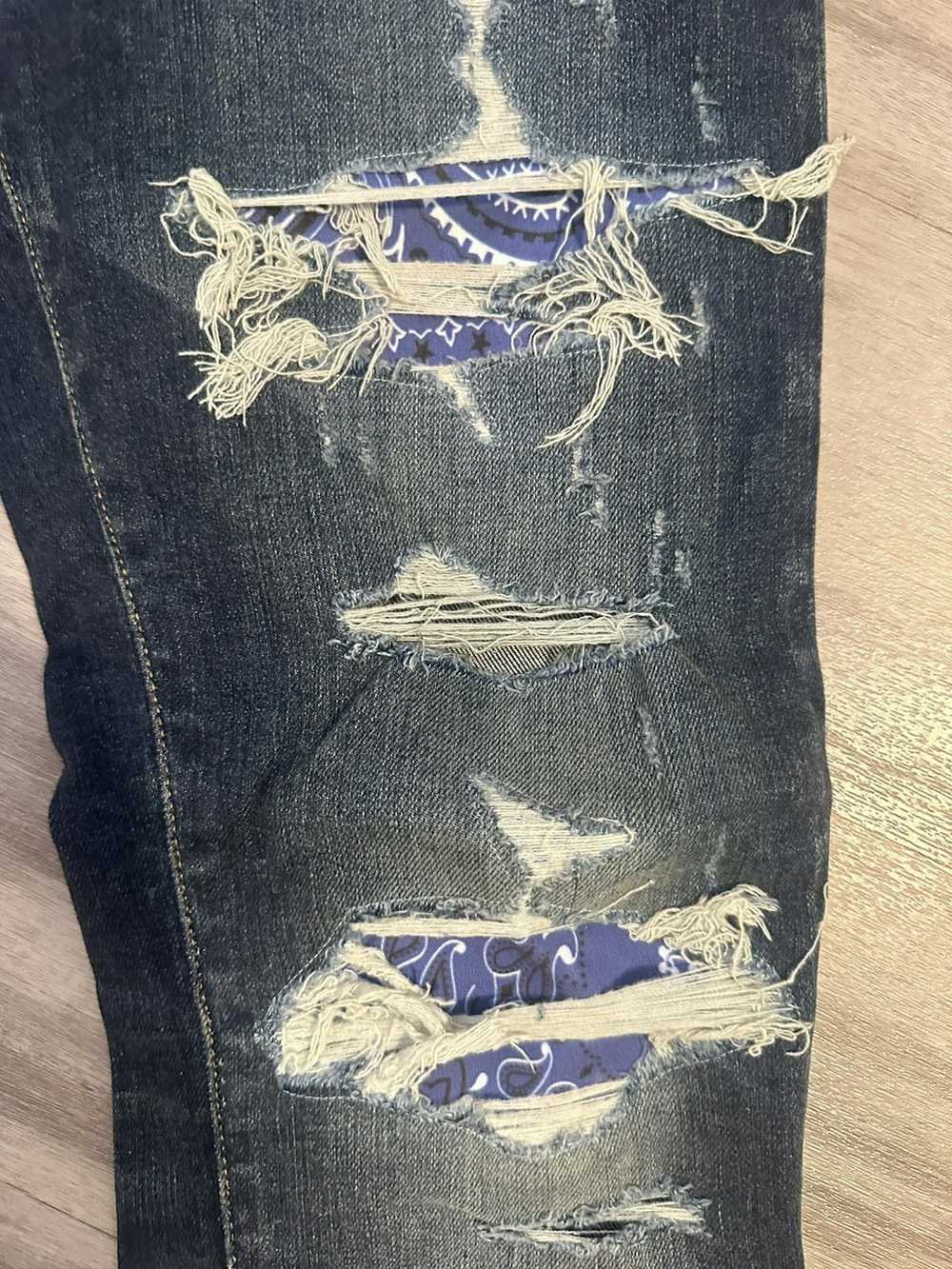 Amiri Amiri Old English Jeans - image 3