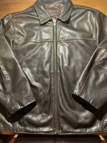 Andrew Marc Brown Genuine Leather Jacket