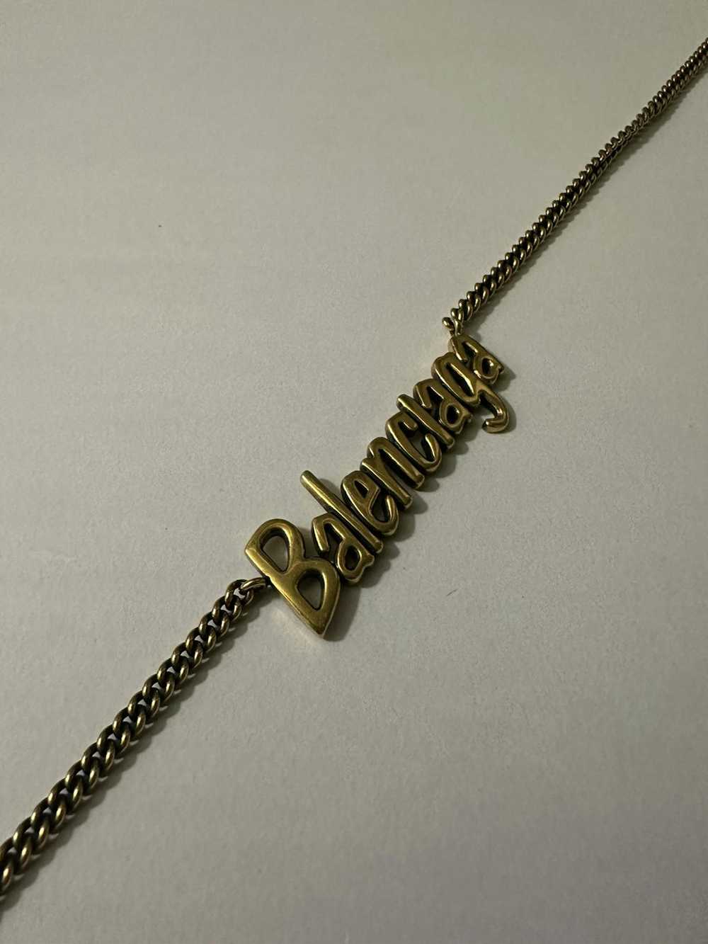 Balenciaga Balenciaga Logo Necklace - image 1