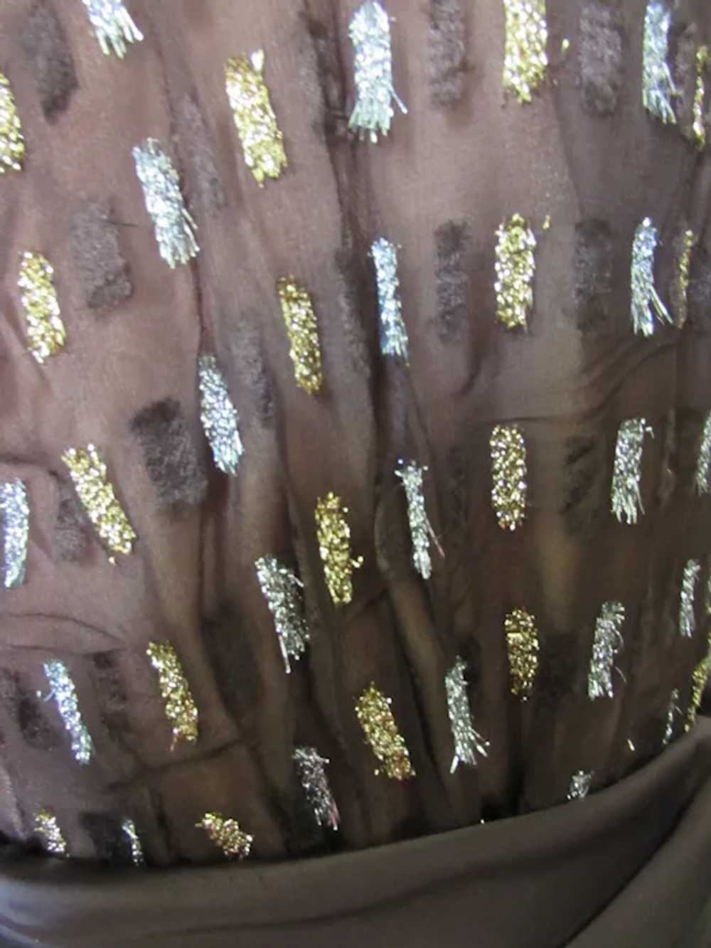 SALE Glamorous Lilli Diamond Evening Dress Cocoa … - image 10