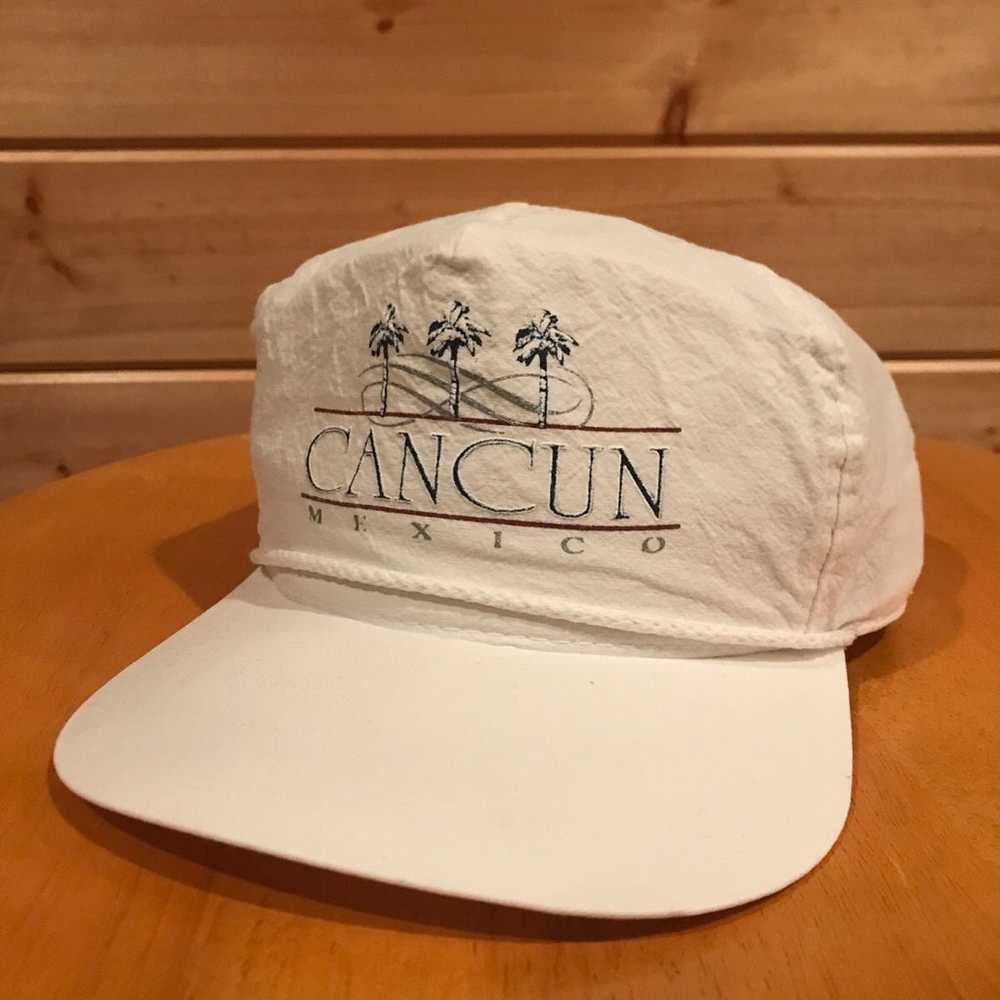 Vintage Cancun Mexico snapback baseball hat - Pac… - image 1