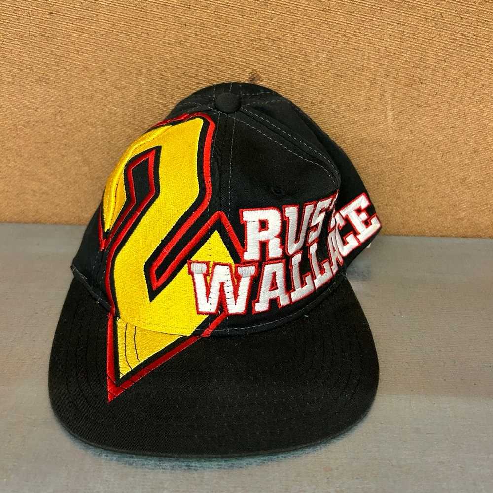 Vintage NASCAR Rusty Wallace Hat - image 1