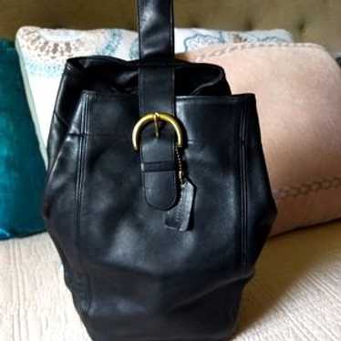 Coach vintage leather one-shoulder - Gem