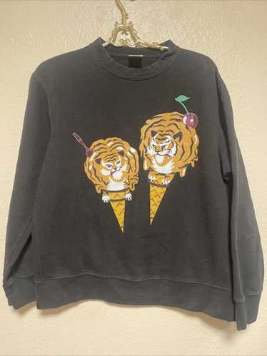 ICECREAM CONES TIGER OPEN SHIRT ＆PANTS Amazon.com: Baseball Sport Lover Ice Cream Cone Watercolor