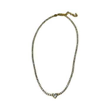Shashi Cubic Zirconia Heart Detail Necklace - image 1