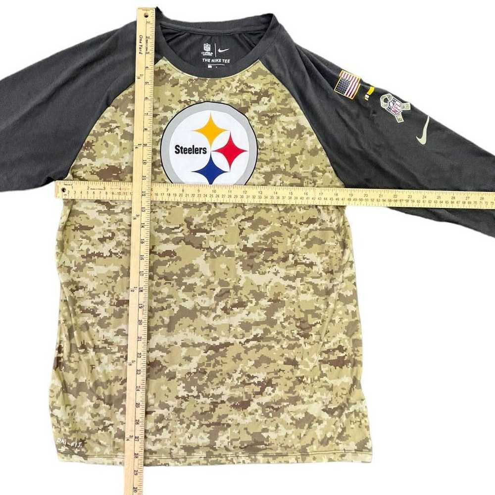 Nike Camo Pittsburgh Steelers Sz Large Lightweigh… - image 2