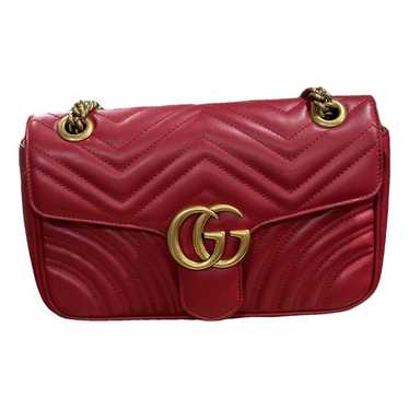 Gucci Gg Marmont Flap leather crossbody bag - image 1