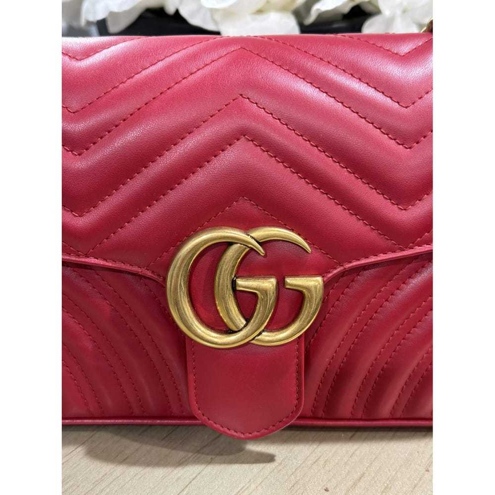 Gucci Gg Marmont Flap leather crossbody bag - image 9