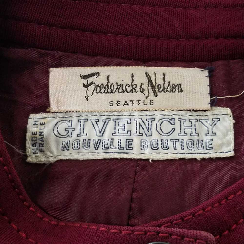 Givenchy Nouvelle Boutique Vintage Women's Burgun… - image 3