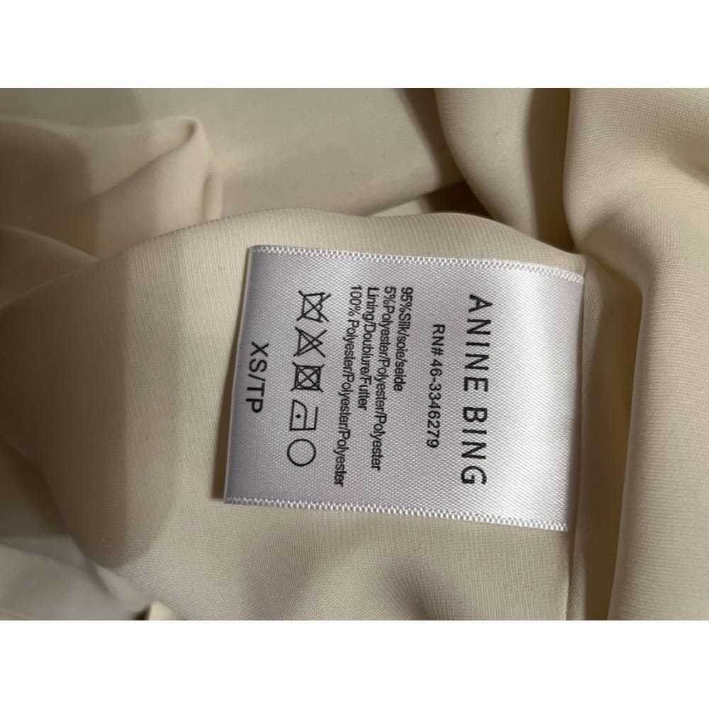 Anine Bing Silk mini dress - image 4