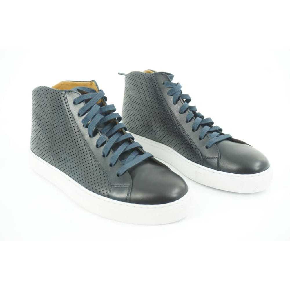 Magnanni Leather high trainers - image 11