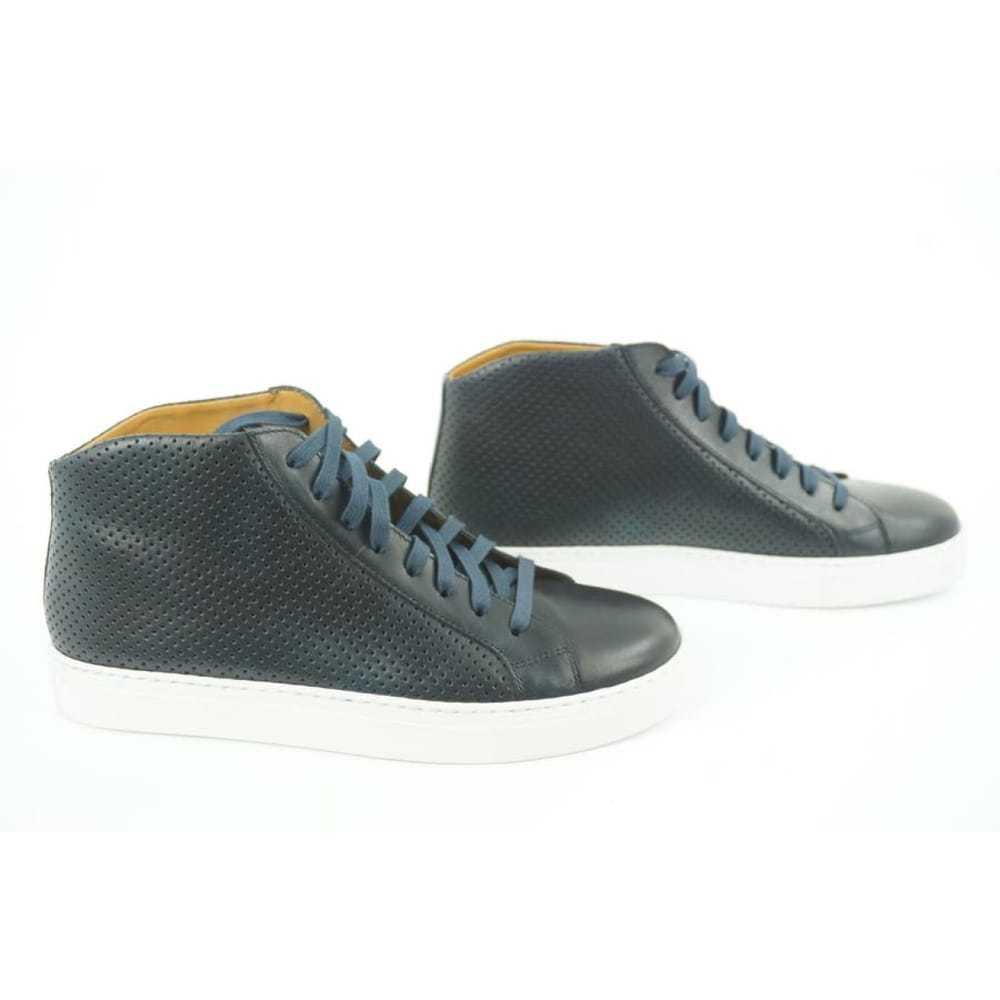 Magnanni Leather high trainers - image 12