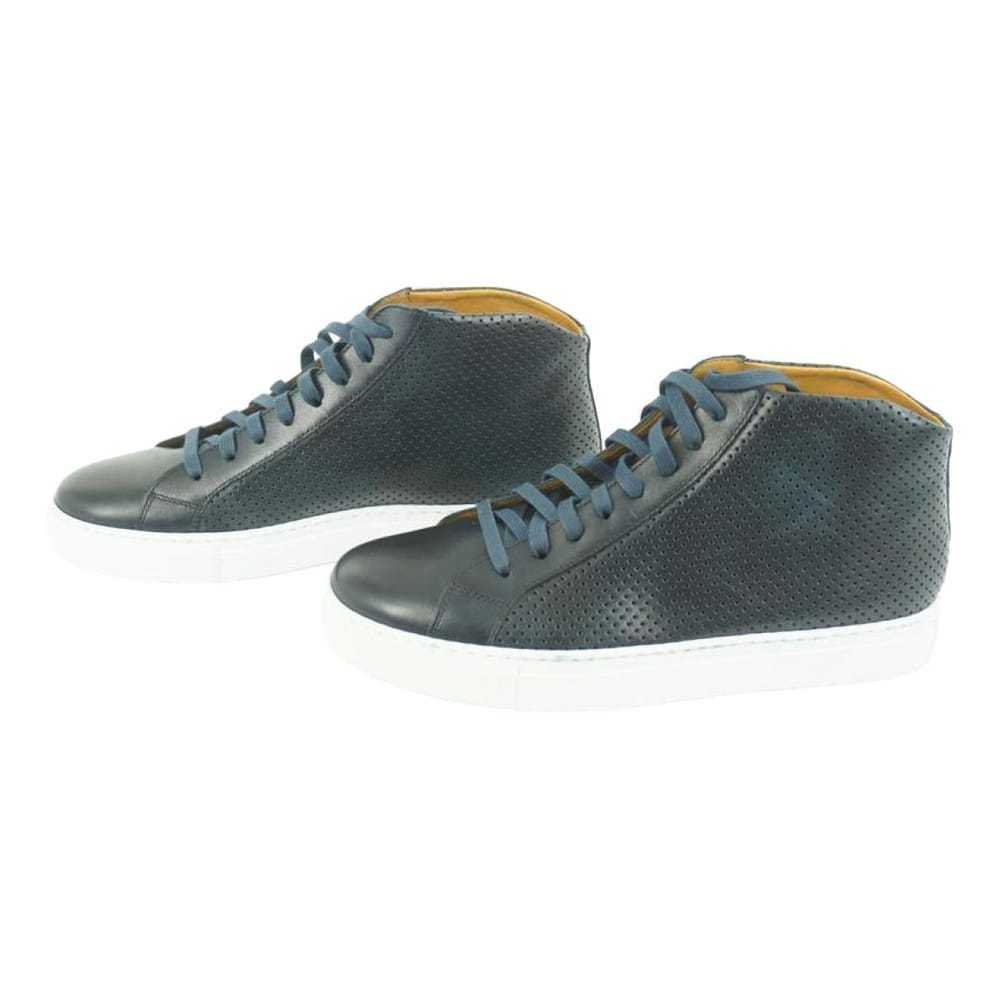 Magnanni Leather high trainers - image 1