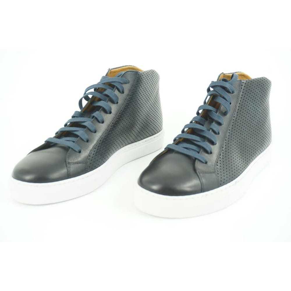 Magnanni Leather high trainers - image 5