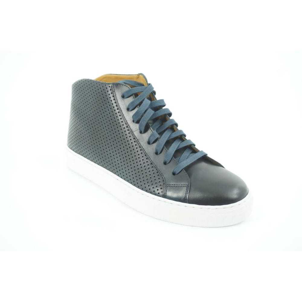 Magnanni Leather high trainers - image 7