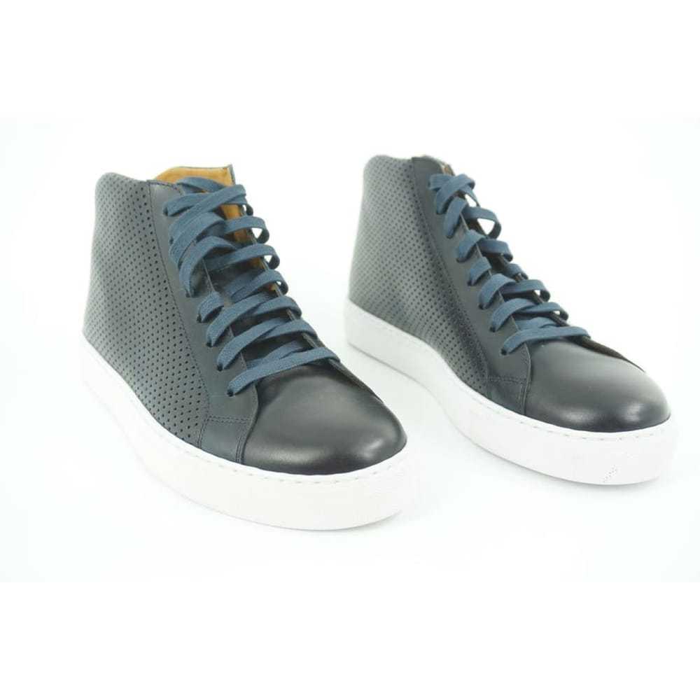 Magnanni Leather high trainers - image 9