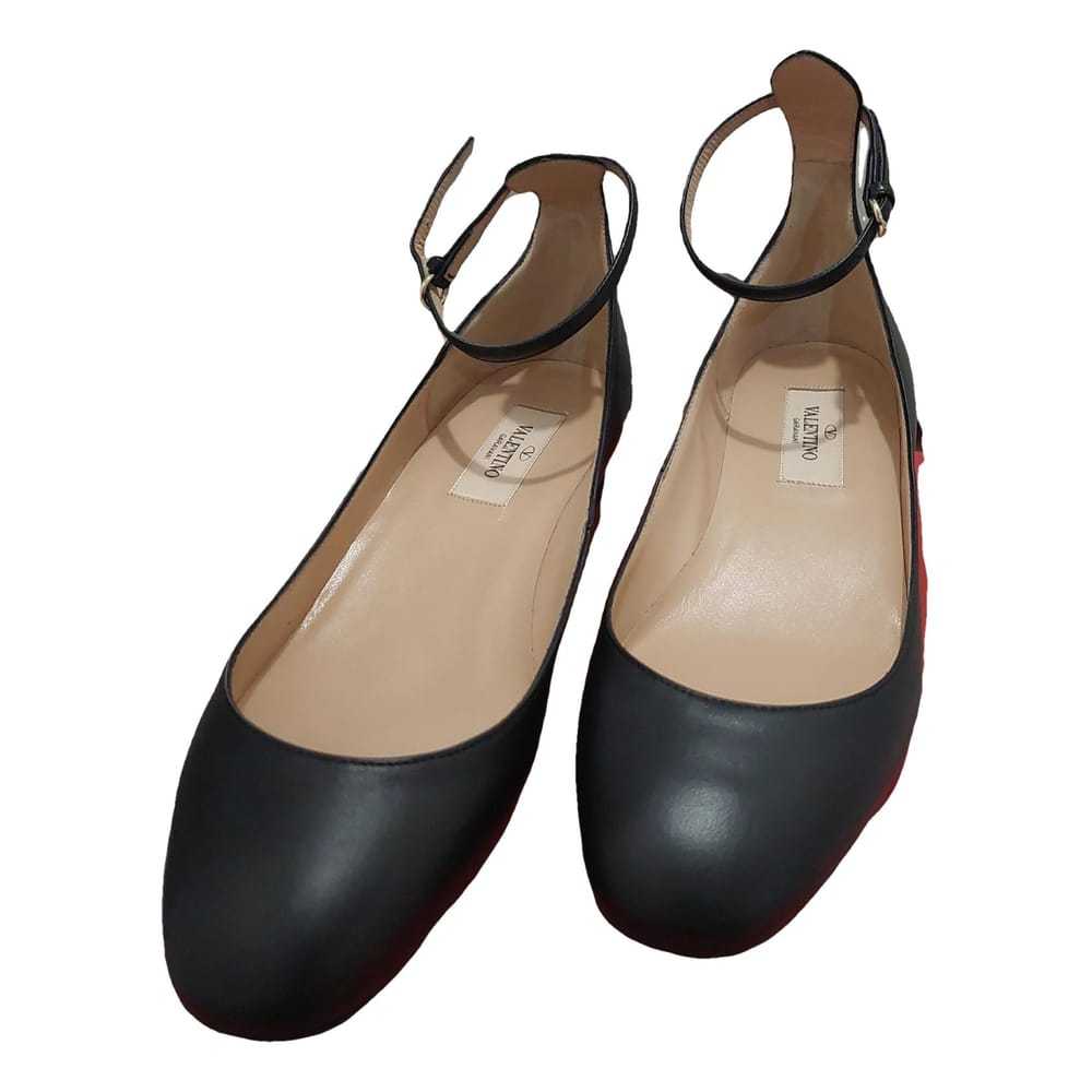 Valentino Garavani Tango leather ballet flats - image 1