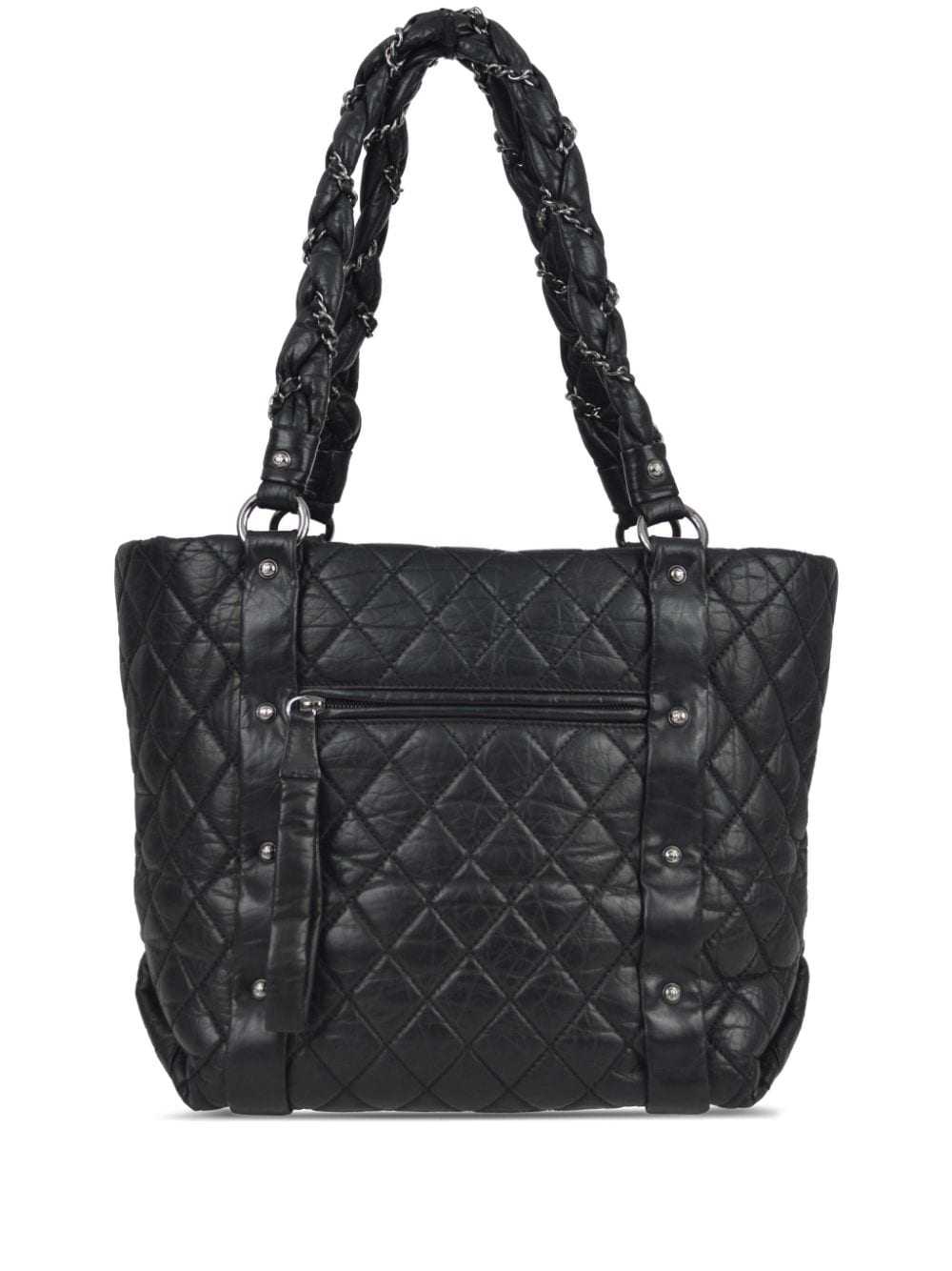 CHANEL Pre-Owned 2006 diamond-quilted handbag - B… - image 1