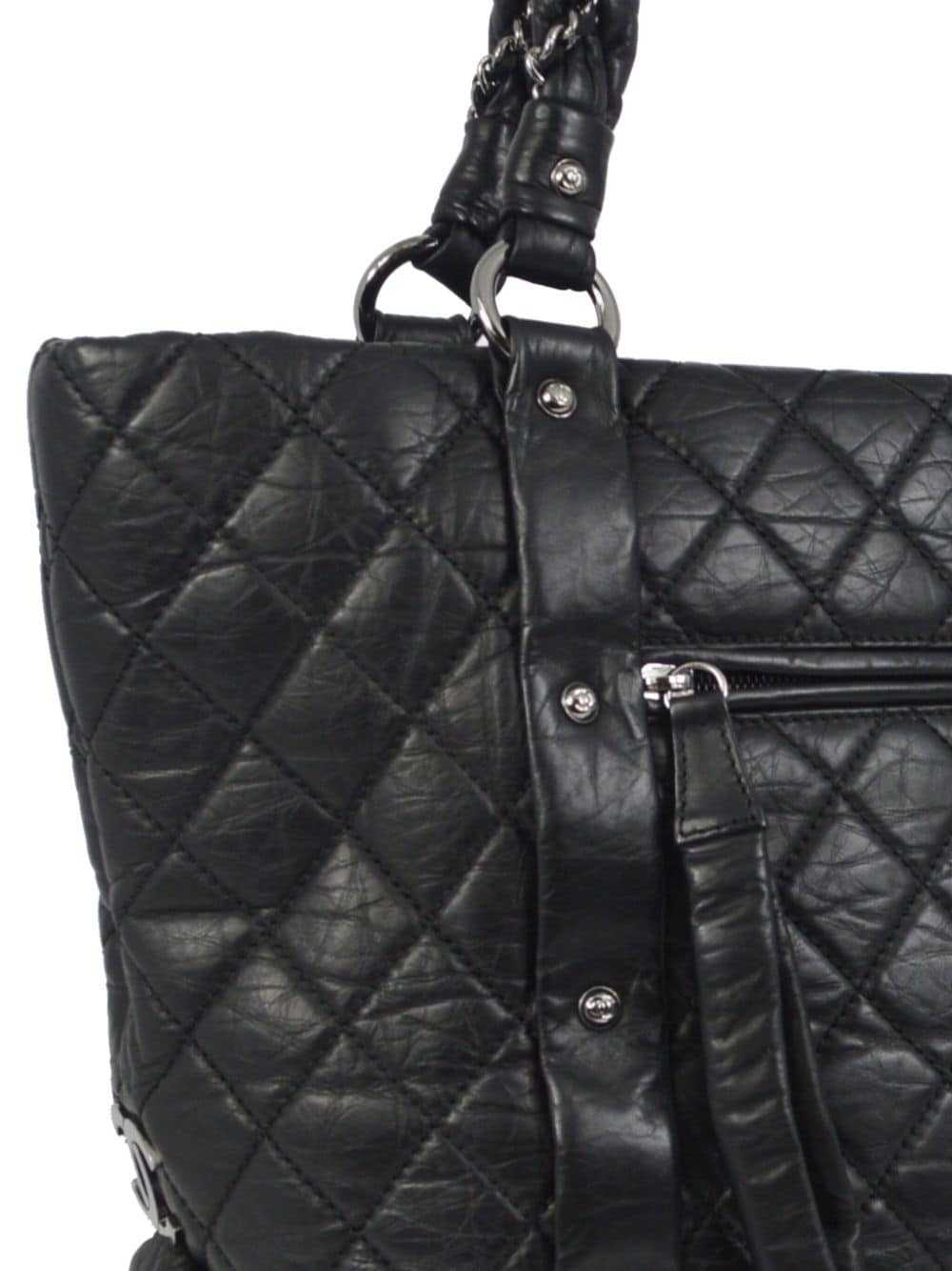 CHANEL Pre-Owned 2006 diamond-quilted handbag - B… - image 3