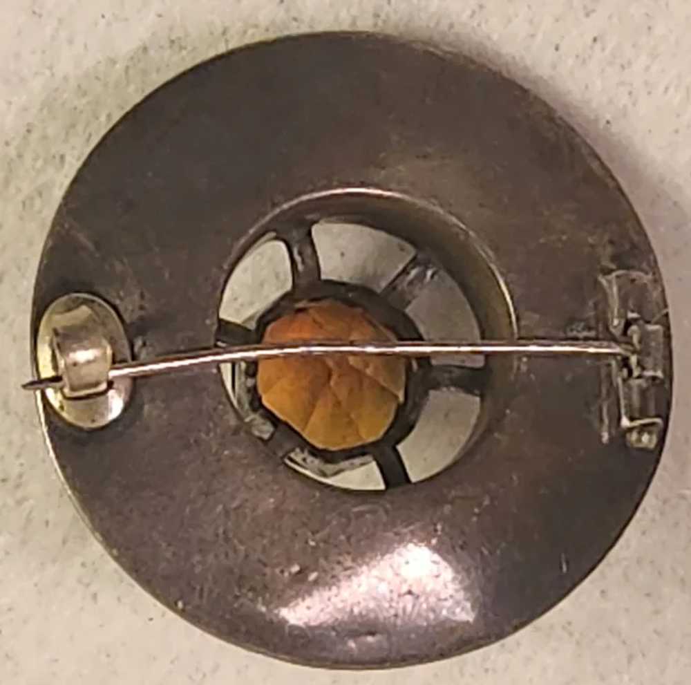 Antique Scottish Kilt pin with various Hard Stones - image 3