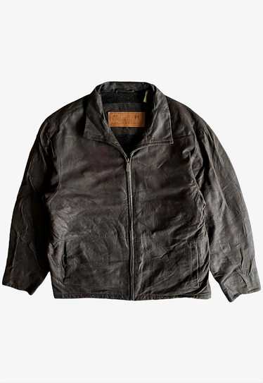 Vintage Timberland Brown Leather Driving Jacket - image 1