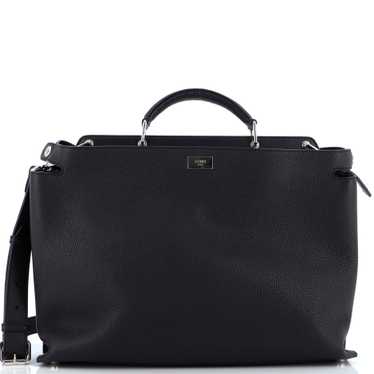 FENDI Peekaboo Iconic Essential Bag Leather Large
