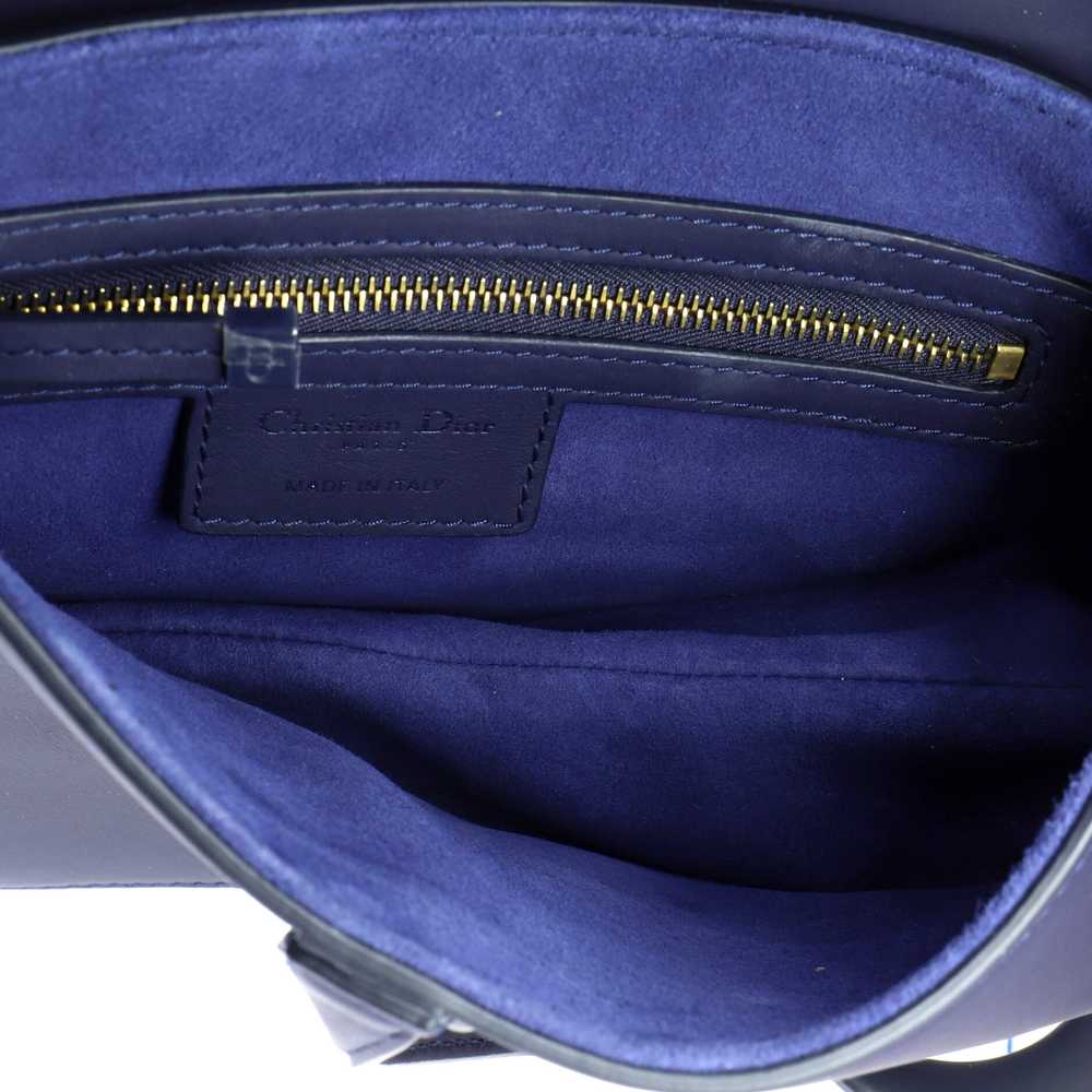 Christian Dior Ultra Matte Saddle Handbag Leather… - image 5
