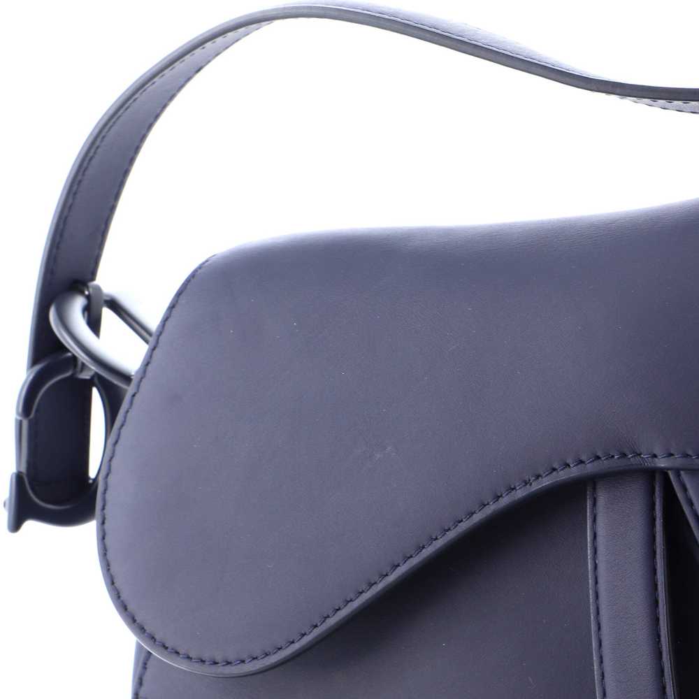Christian Dior Ultra Matte Saddle Handbag Leather… - image 6