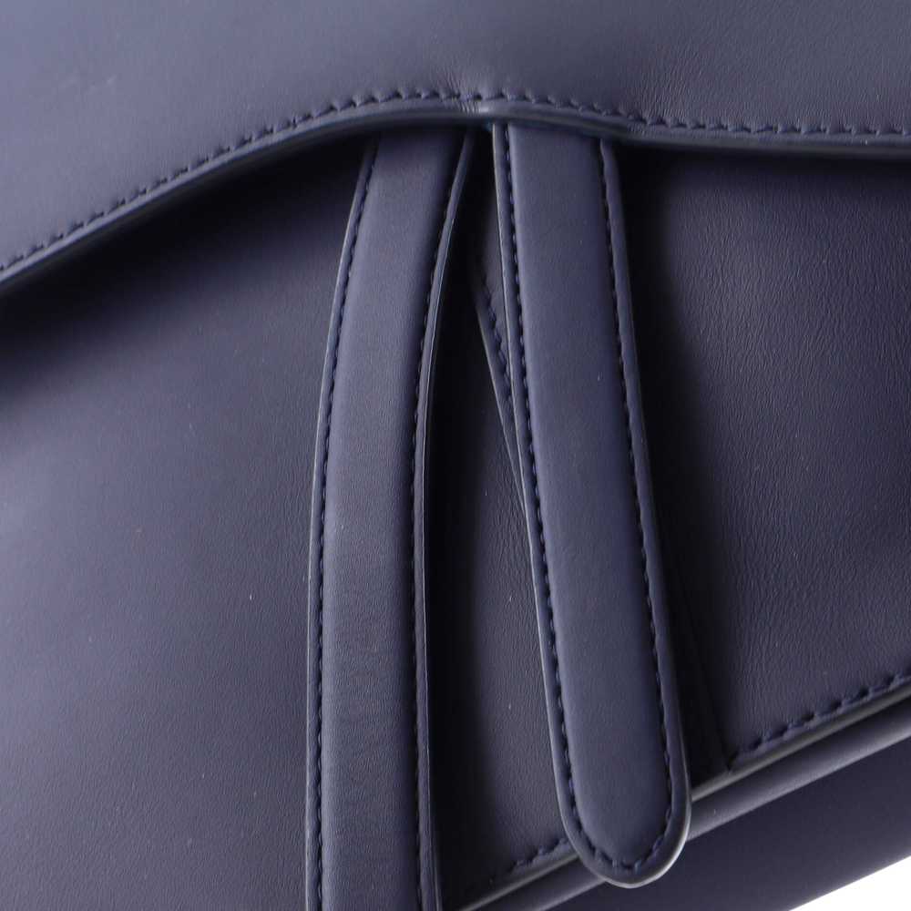 Christian Dior Ultra Matte Saddle Handbag Leather… - image 7