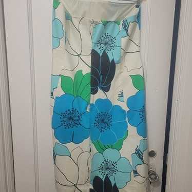 Banana Republic Strapless Floral Dress