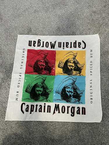 Vintage Vintage Captain Morgan Rum 21” Bandanna Re