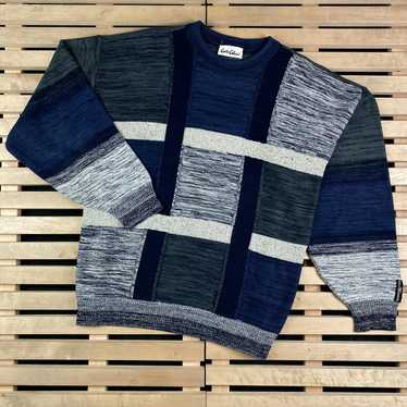 Carlo Colucci × Luxury × Vintage Men’s Sweater Ca… - image 1