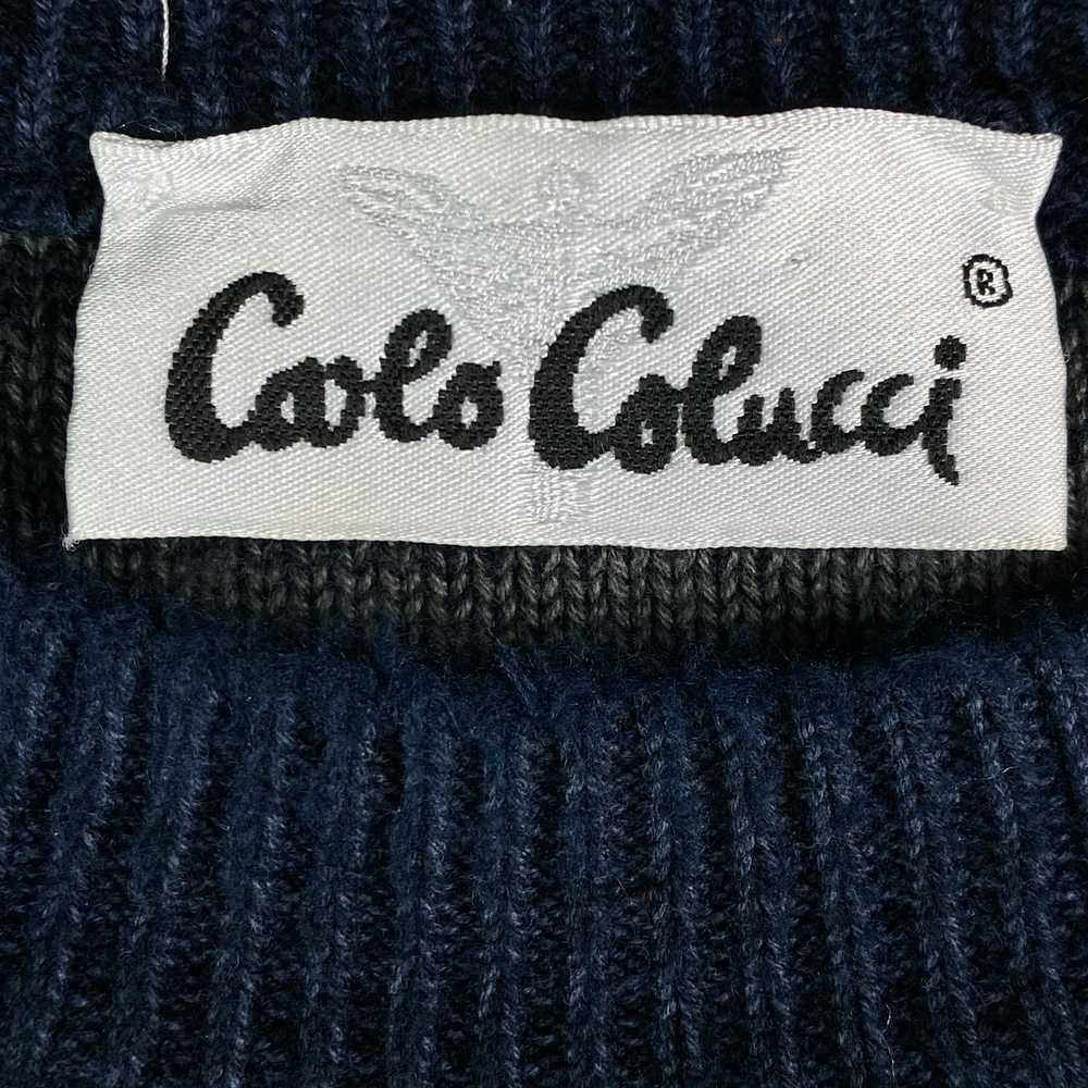 Carlo Colucci × Luxury × Vintage Men’s Sweater Ca… - image 5