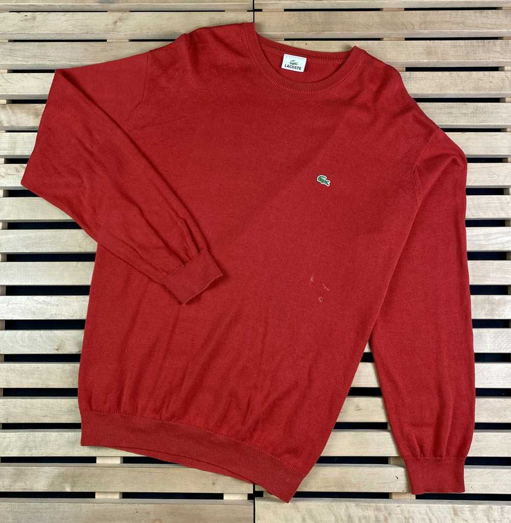 Lacoste × Luxury × Vintage Mens Lacoste Vintage Sweat… - Gem