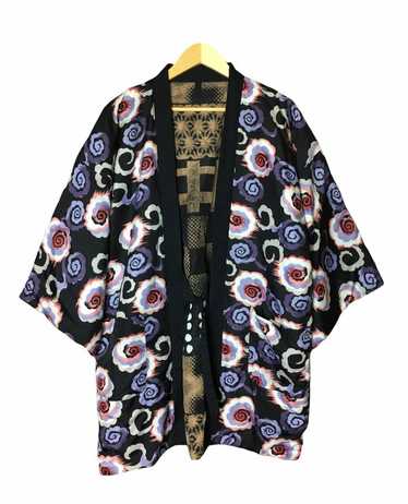 Cardigan × Japanese Brand × Kimono Japan Dragon R… - image 1