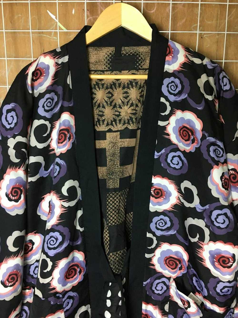 Cardigan × Japanese Brand × Kimono Japan Dragon R… - image 3