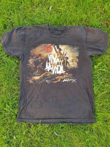 Rock Band × Rock T Shirt × Vintage Coldplay Viva … - image 1