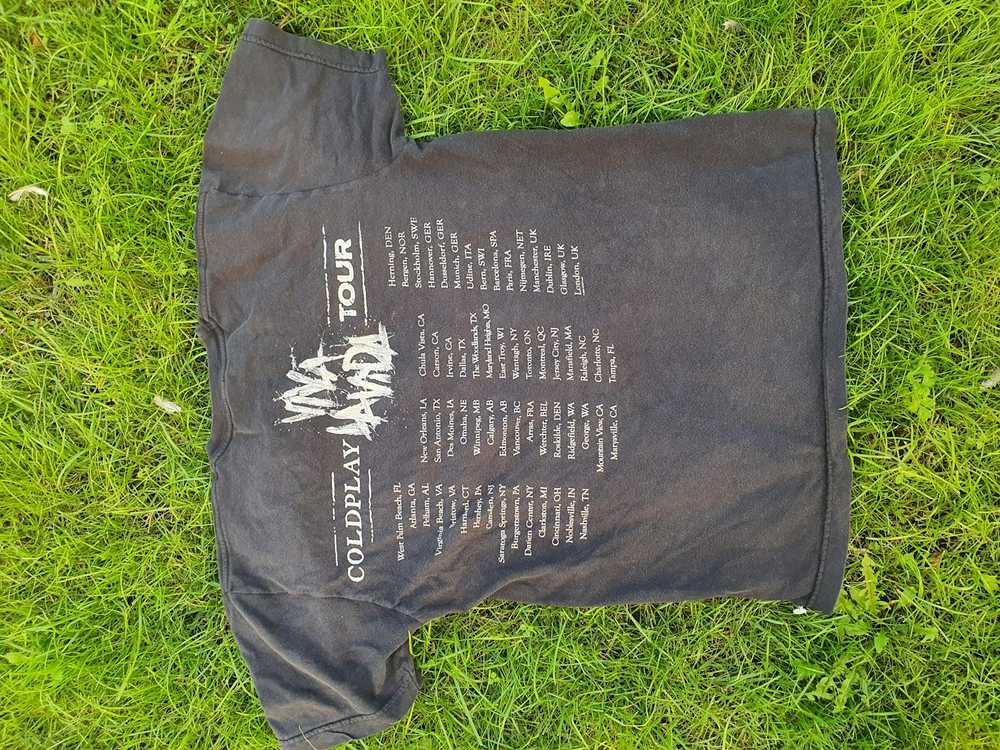 Rock Band × Rock T Shirt × Vintage Coldplay Viva … - image 4