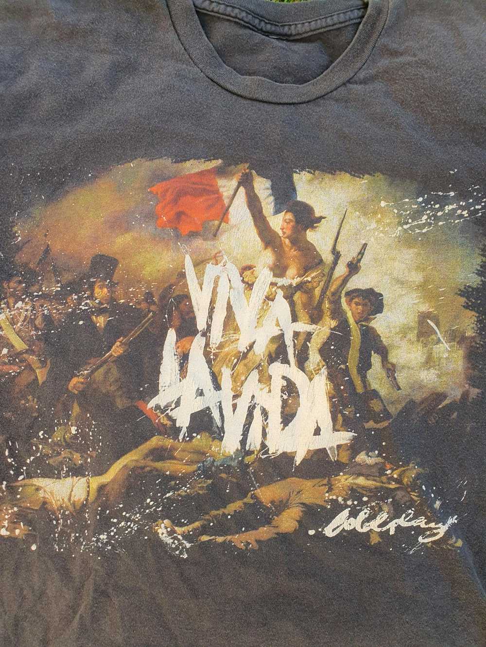 Rock Band × Rock T Shirt × Vintage Coldplay Viva … - image 5