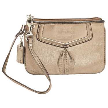 Coach Leather clutch bag - image 1