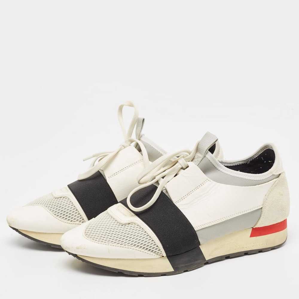 Balenciaga Leather trainers - image 2