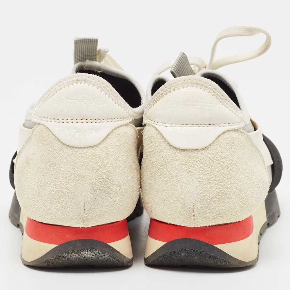 Balenciaga Leather trainers - image 4