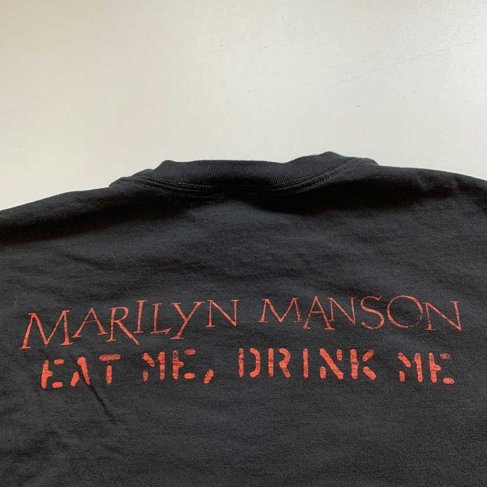 Band Tees × Marilyn Manson × Vintage Vintage Y2K … - image 3