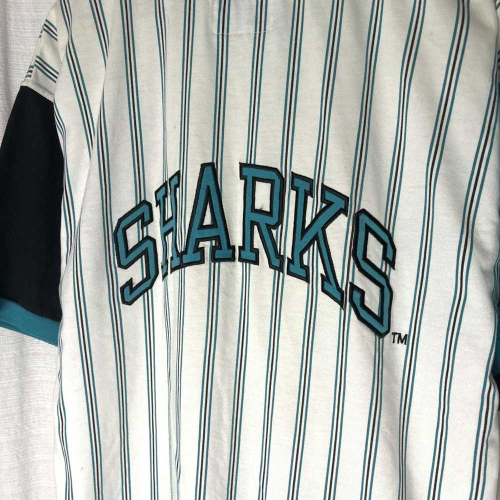 NHL × Starter × Vintage Vintage San Jose Sharks B… - image 3