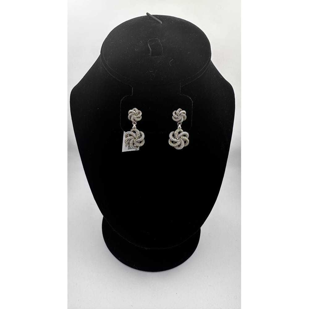 Lagos Silver earrings - image 6