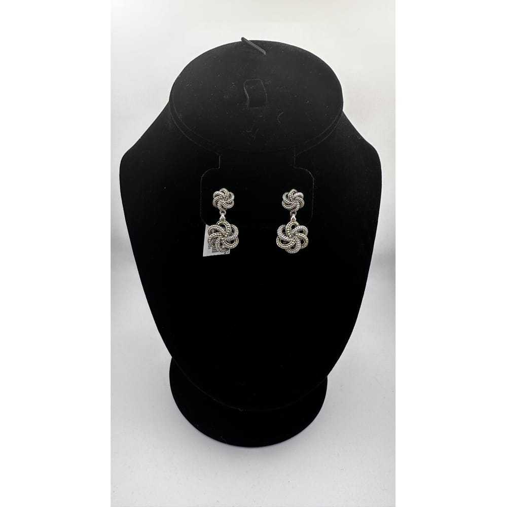 Lagos Silver earrings - image 8