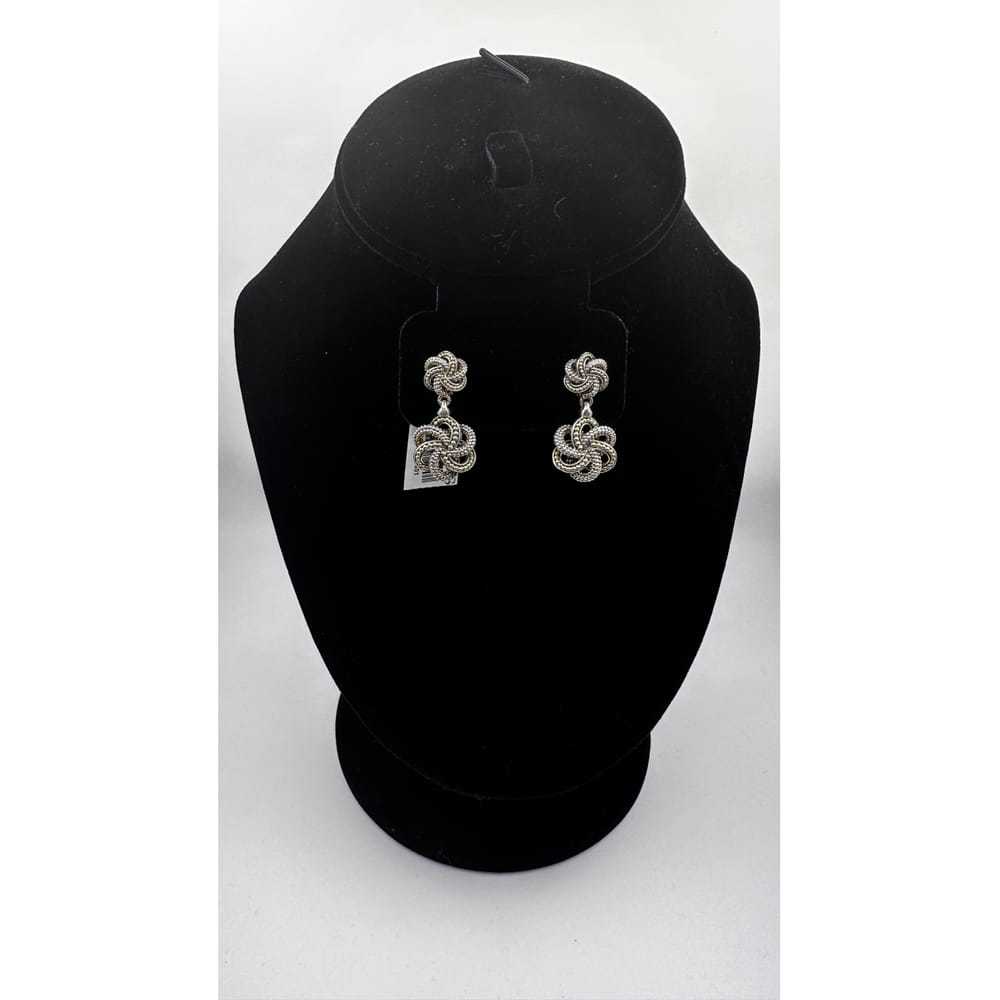 Lagos Silver earrings - image 9