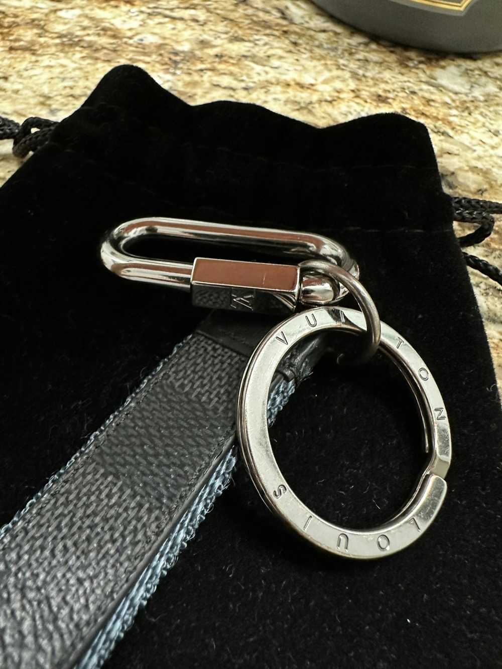 Louis Vuitton Black Damier Louis Vuitton Keychain - image 2
