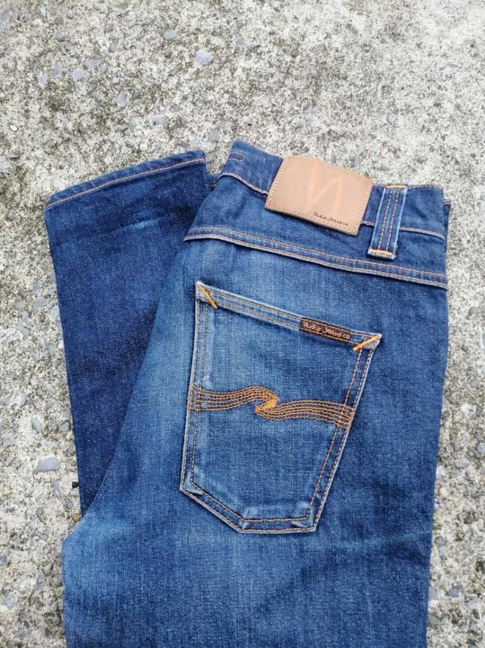 Nudie Jeans Nudie Jeans Lean Dean Dry 16 Dips Den… - image 4