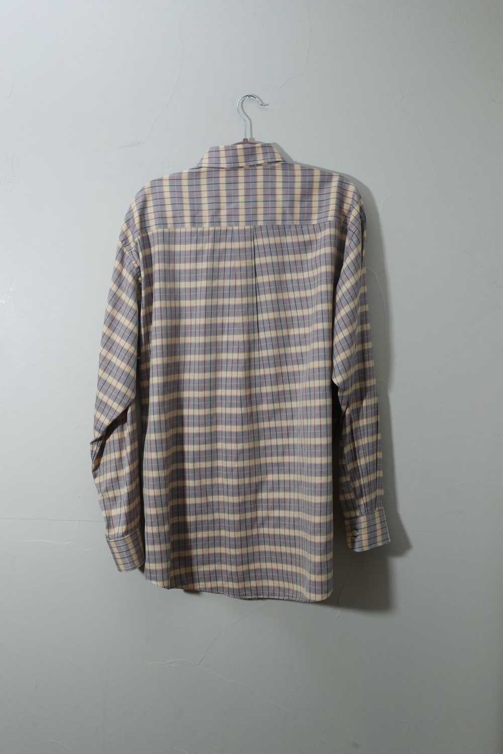 Burberry Burberry Plaid Button-down Shirt (XL) - image 2